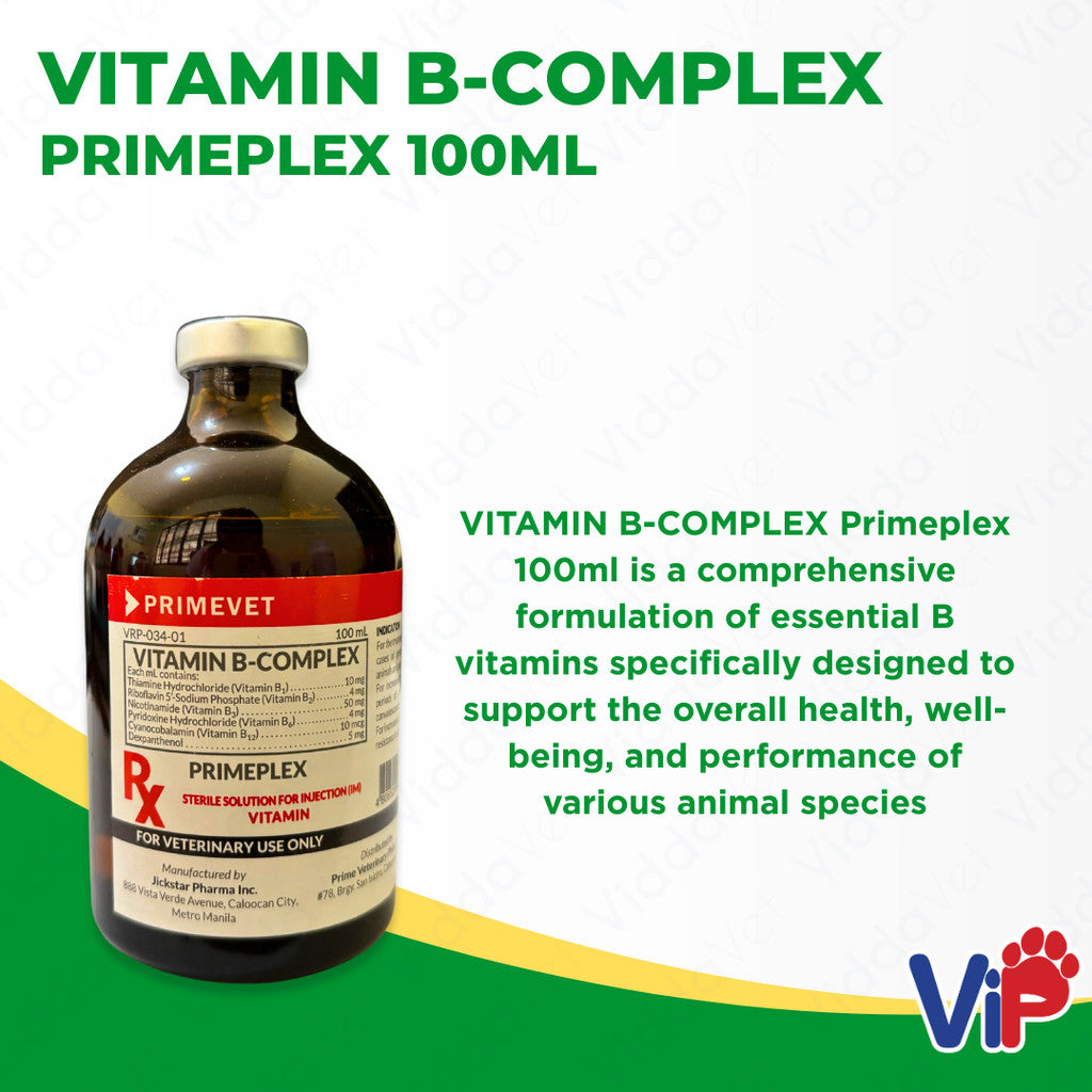 Primeplex Vitamin B Complex 100ML