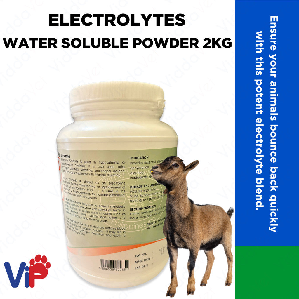 ELECTROLYTES WATER SOLUBLE POWDER 2kg