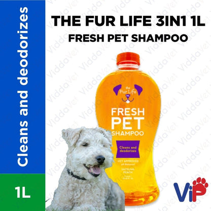 The Fur Life 3in1 Pet Shampoo