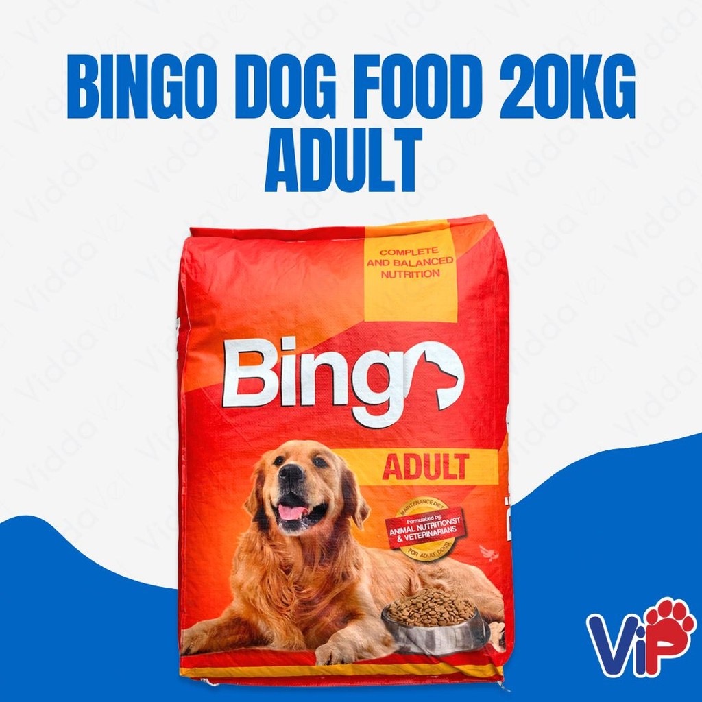 Bingo Dog food Adult 20kg