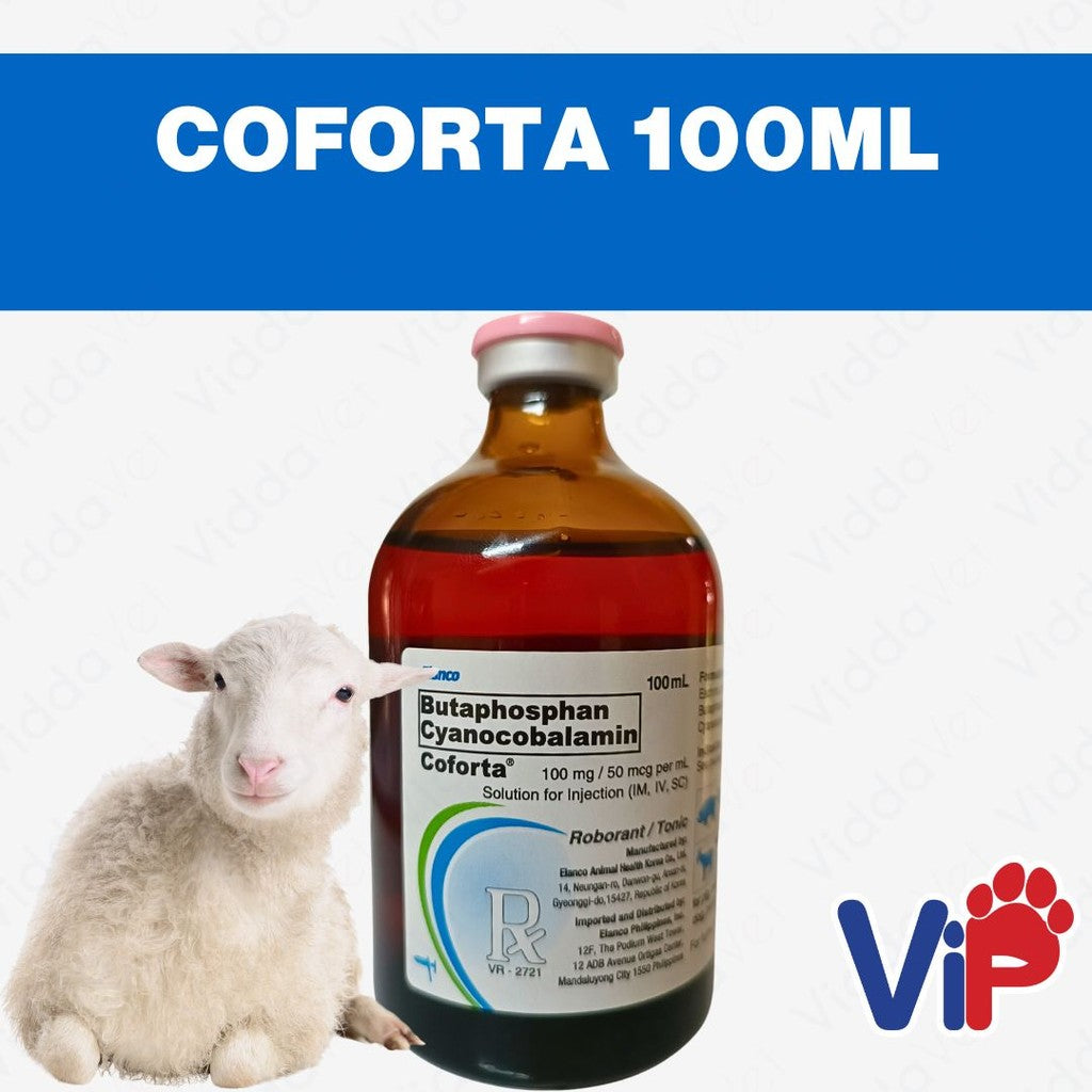 Coforta 100ML - Energy & Metabolic Support Injection for Livestock ...