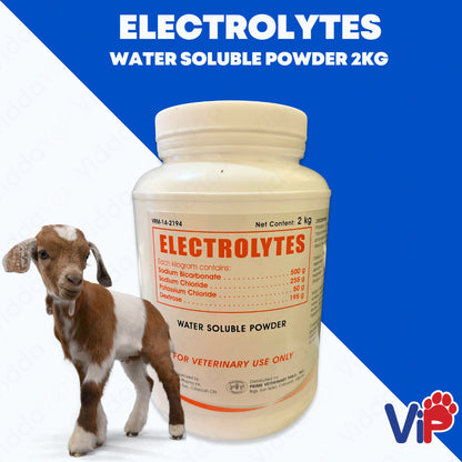 ELECTROLYTES WATER SOLUBLE POWDER 2kg