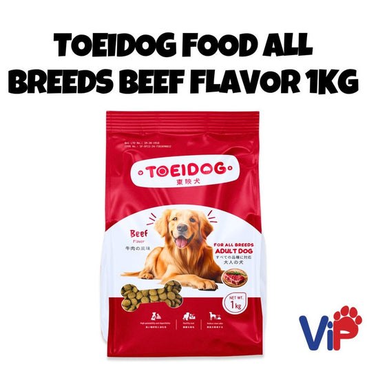 ToeiDog Food All Breeds Beef Flavor 1kg