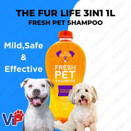The Fur Life 3in1 Pet Shampoo