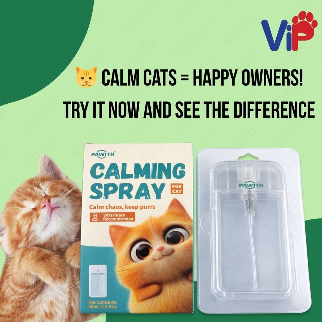 Cat Calming Spray 40ml Anxiety Relief Spray for Cats