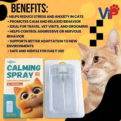 Cat Calming Spray 40ml Anxiety Relief Spray for Cats