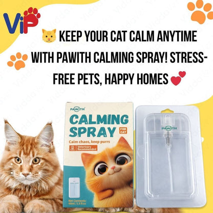 Cat Calming Spray 40ml Anxiety Relief Spray for Cats