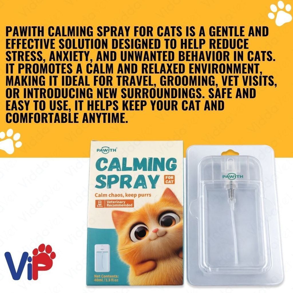 Cat Calming Spray 40ml Anxiety Relief Spray for Cats