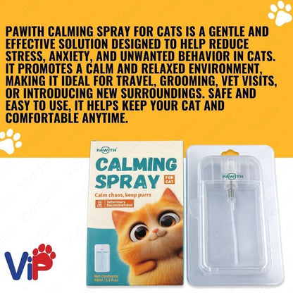 Cat Calming Spray 40ml Anxiety Relief Spray for Cats