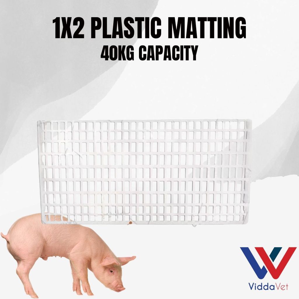 Heavy Duty Plastic Mattings 1x2 Para sa Farm, Poultry, at Kennel up to 40kgs capacity