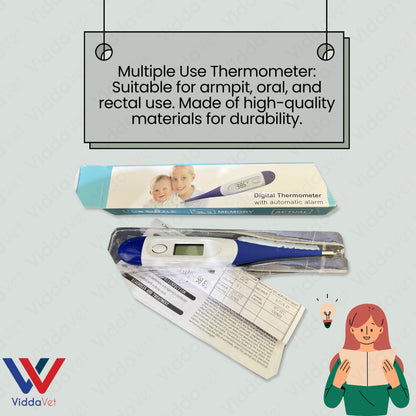 Farm Digital Thermometer for Livestock and Animals