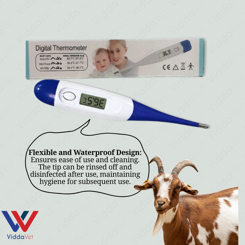 Farm Digital Thermometer for Livestock and Animals
