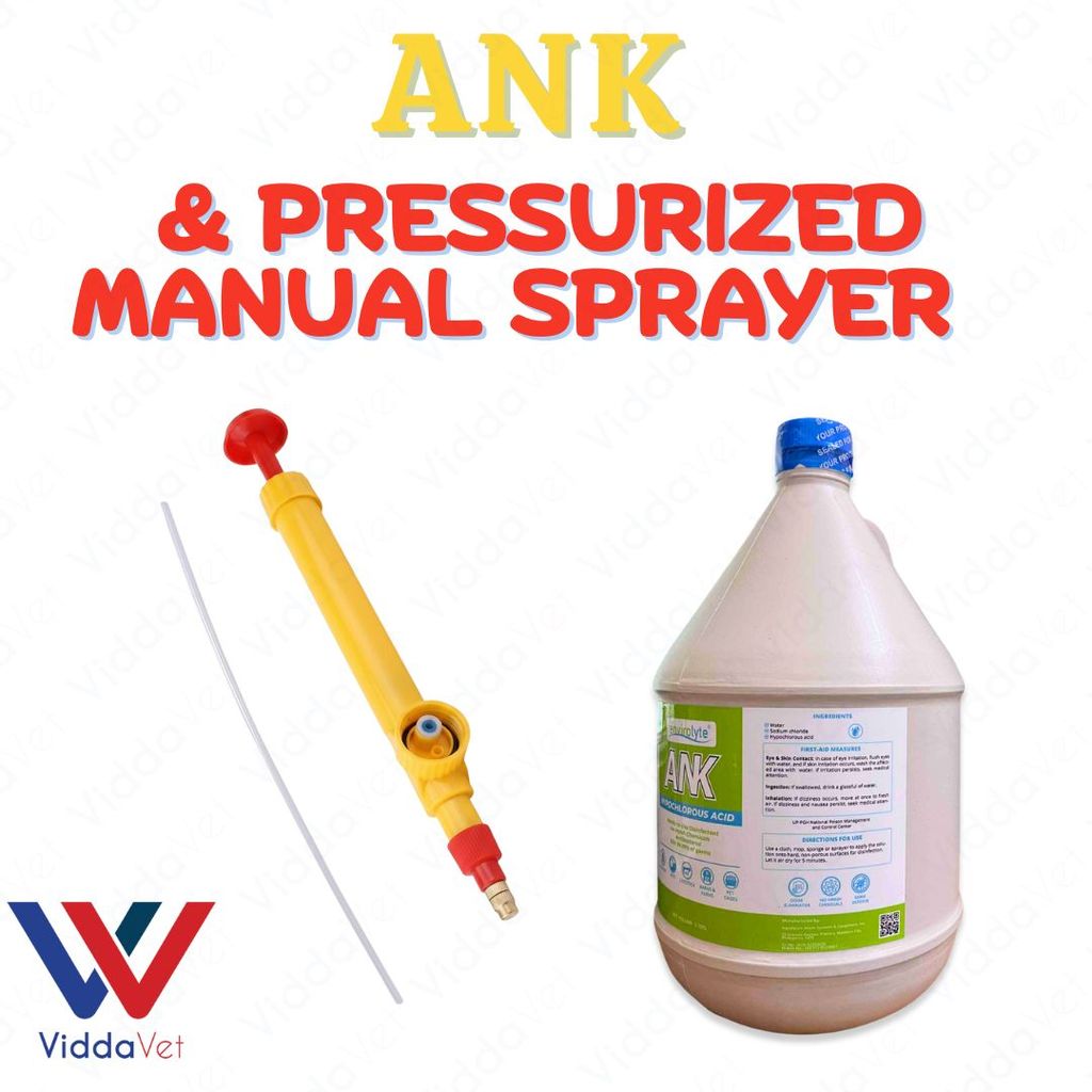 ANK Disinfectant for Daily Cleaning with Hand Sprayer