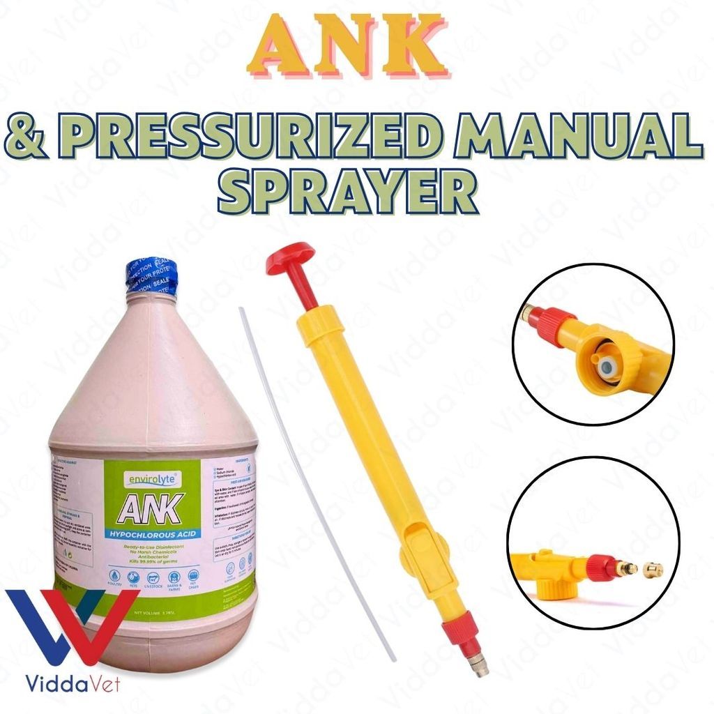 ANK Disinfectant for Daily Cleaning with Hand Sprayer