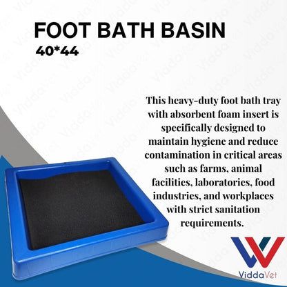 Foot Bath Basin with Foam