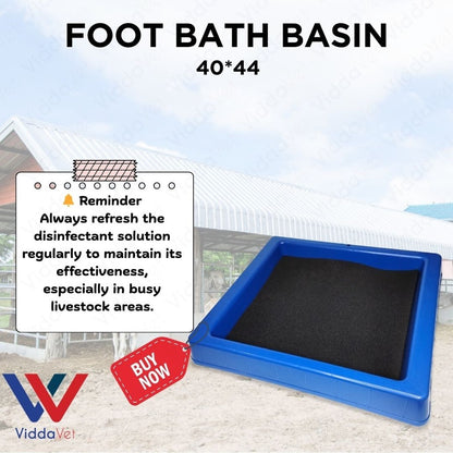 Foot Bath Basin with Foam