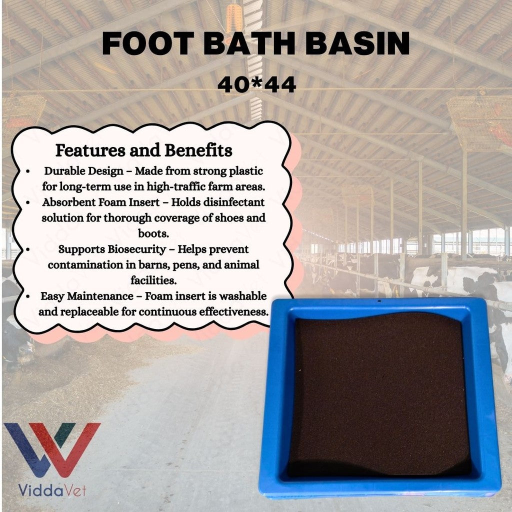 Foot Bath Basin with Foam