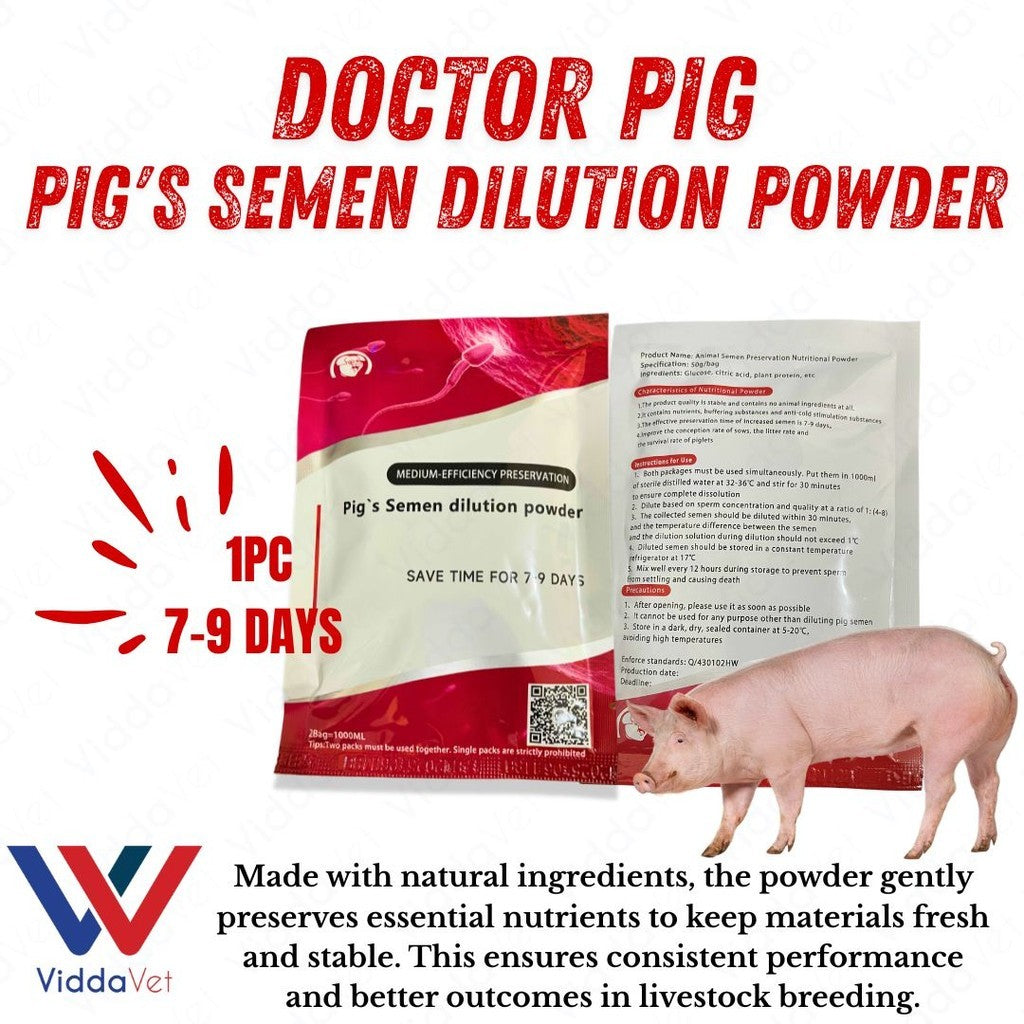 Doctor Pig Animal Care Powder for Farm Use Choose from 3 Preservation Durations