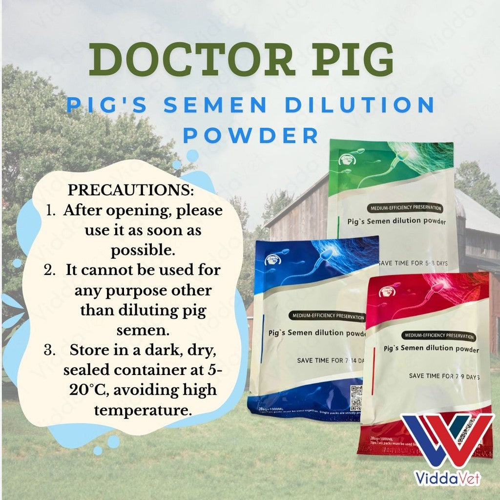 Doctor Pig Animal Care Powder for Farm Use Choose from 3 Preservation Durations