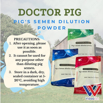 Doctor Pig Animal Care Powder for Farm Use Choose from 3 Preservation Durations