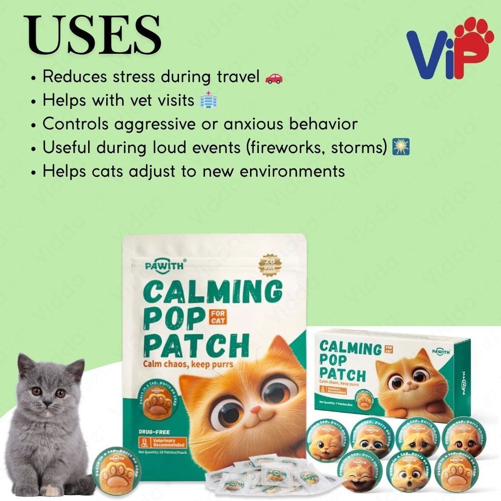 Cat Calming Pop Patch